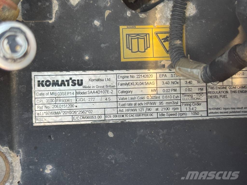 Komatsu PW 148-10 حفارات بعجل