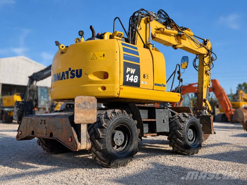 Komatsu PW 148-10 حفارات بعجل