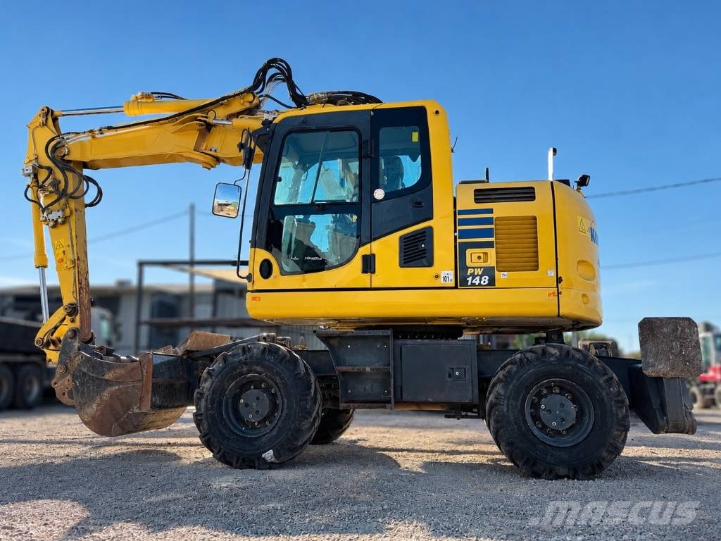 Komatsu PW 148-10 حفارات بعجل