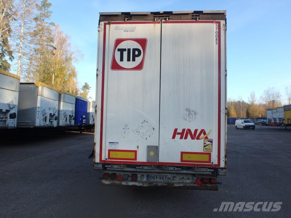Krone Trailer Curtainsider Lifting + Sliding Roof Mega Semirremolques con caja de lona