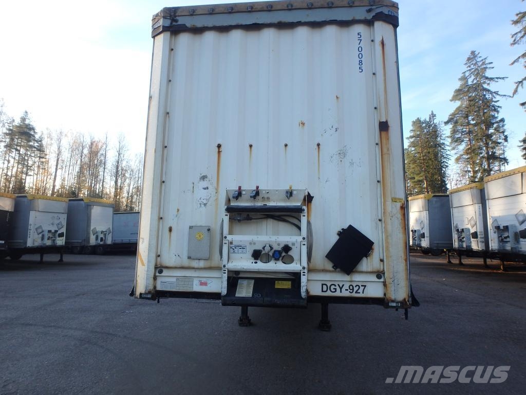 Krone Trailer Curtainsider Lifting + Sliding Roof Mega Semirremolques con caja de lona