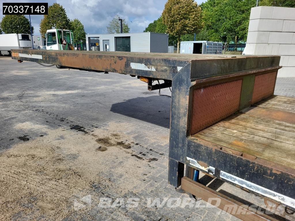 LINTRAILER 3LSDU1827 Steering Axle BPW Žemo iškrovimo puspriekabės
