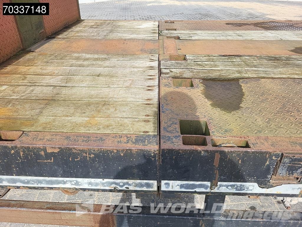 LINTRAILER 3LSDU1827 Steering Axle BPW Žemo iškrovimo puspriekabės