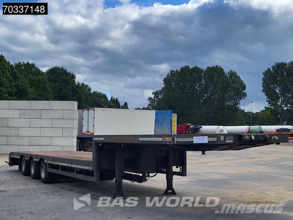 LINTRAILER 3LSDU1827 Steering Axle BPW Žemo iškrovimo puspriekabės
