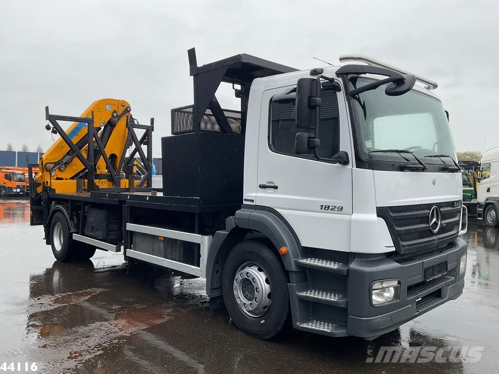 Mercedes-Benz Axor 1929 Effer 30 Tonmeter laadkraan 全路面起重機/吊車