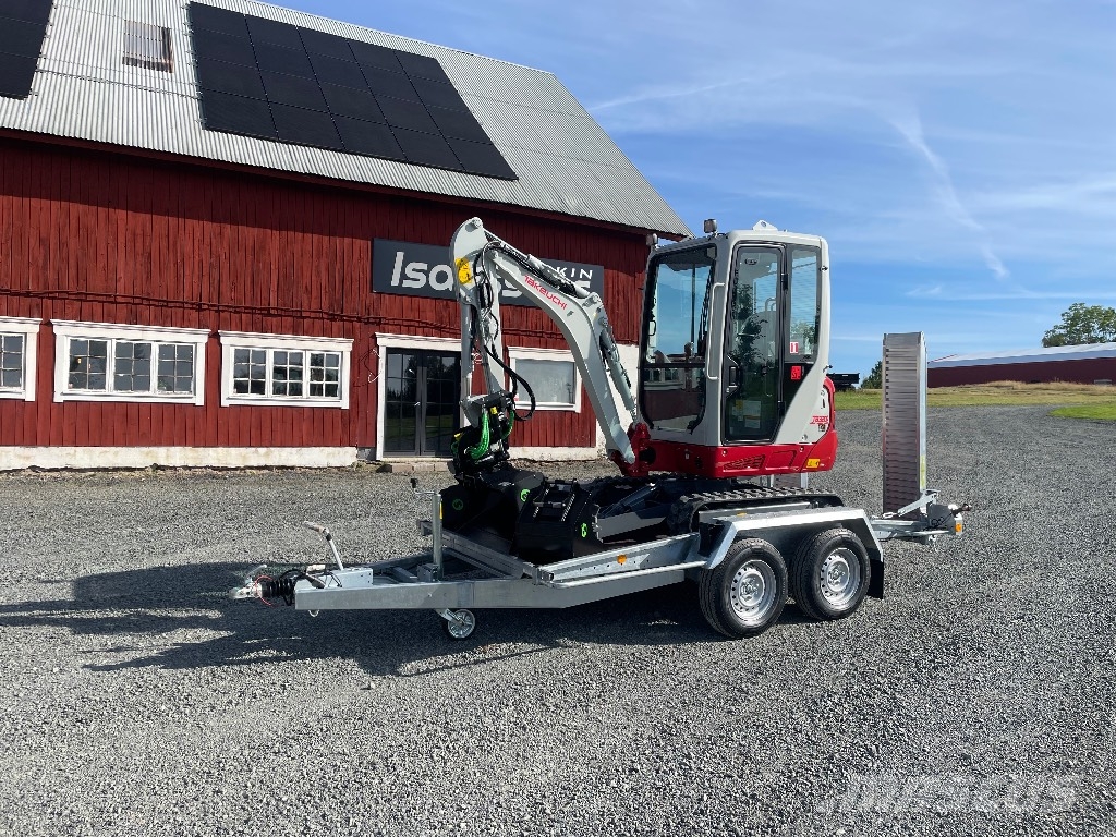 Takeuchi TB320 Steelwrist rototilt / maskinsläp - 26 Mini pelle < 7t