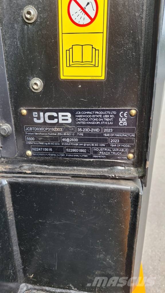 JCB 35 D Chariots diesel