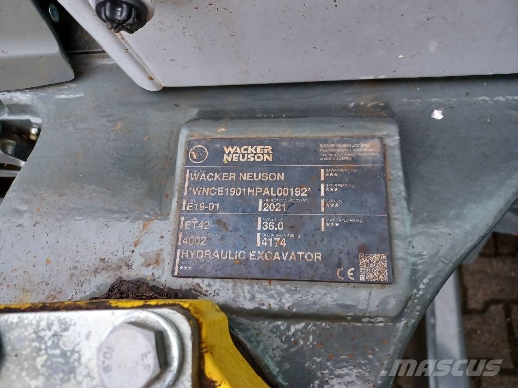 Wacker Neuson ET42 Excavadoras sobre orugas