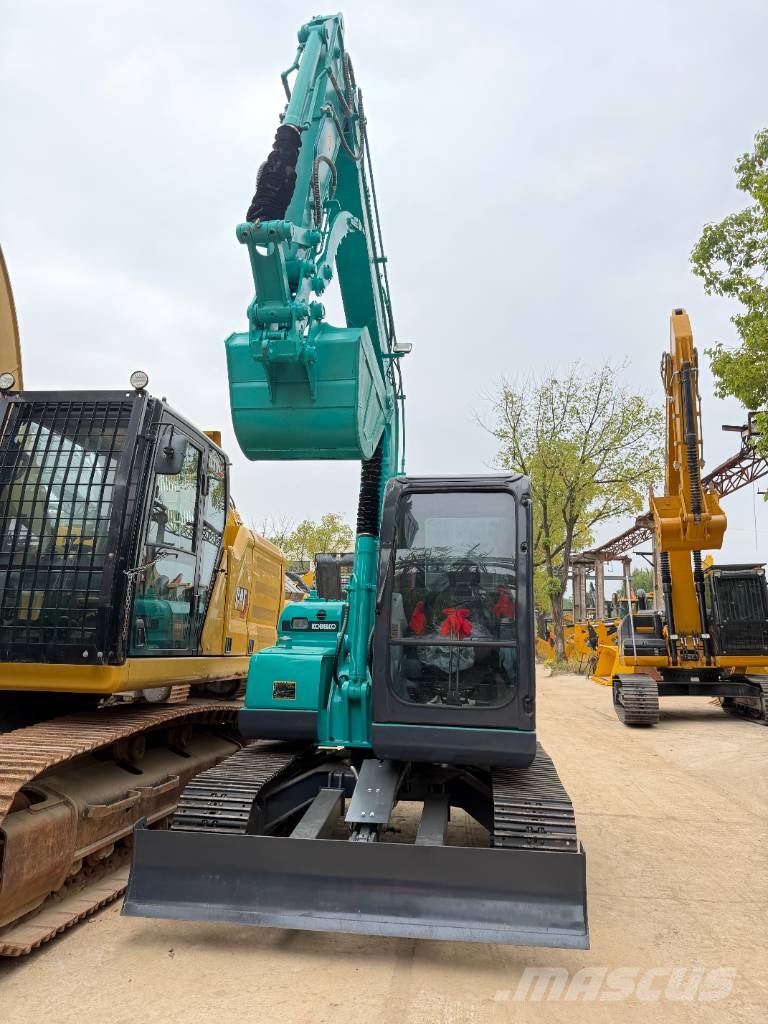 Kobelco SK 75 3000 units excavators in stock 中型挖土機/掘鑿機/挖掘機 7t-12t