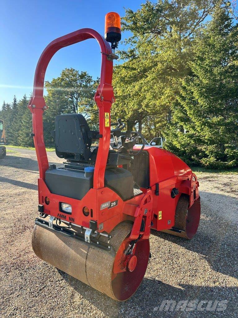 Ammann ARX 26 Twin drum rollers