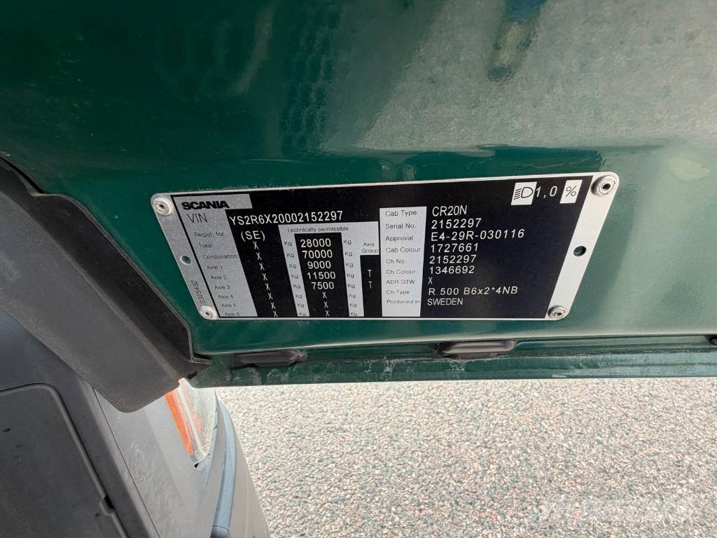 Scania R500B6X2*4NB Serie 2297 Containerwagen