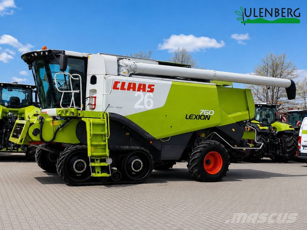 CLAAS Lexion 760 Kombinované zberacie stroje