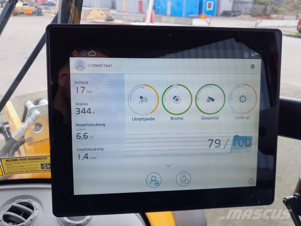 Volvo L120 H Super Long Boom لوادر بعجل