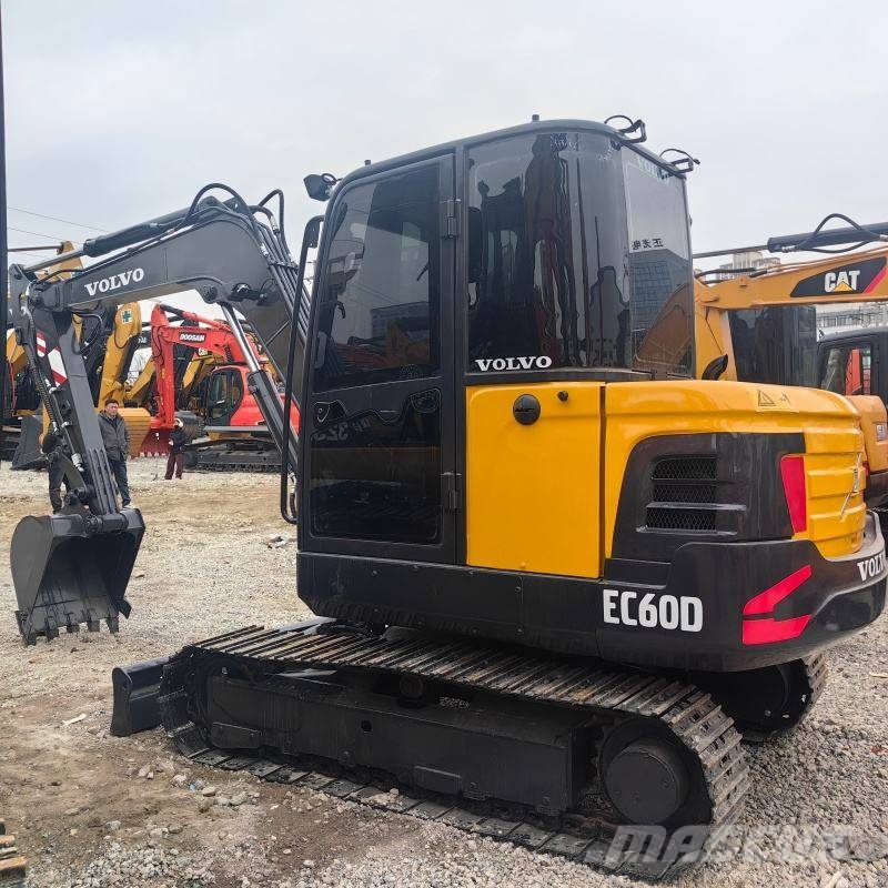 Volvo EC 60 D Mini ekskavatörler, 7 tona dek