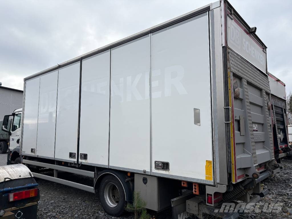 MAN TGM 15.250 4x2LL/5425 KSA-kori + PL-nostin Sunkvežimiai su dengtu kėbulu