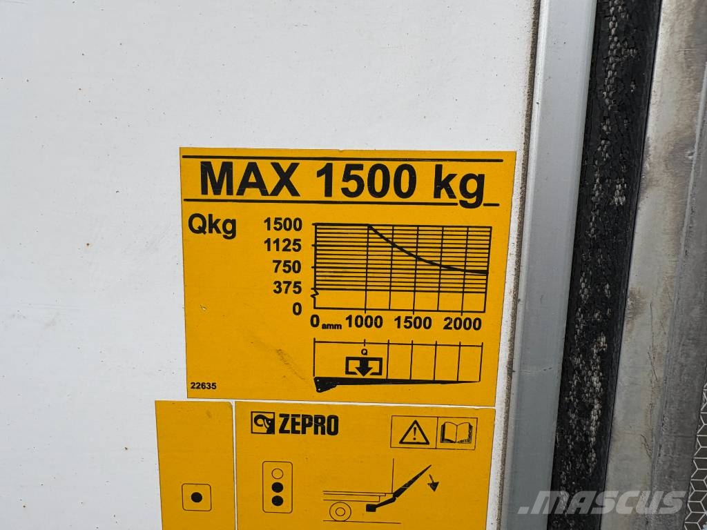 MAN TGM 15.250 4x2LL/5425 KSA-kori + PL-nostin Sunkvežimiai su dengtu kėbulu