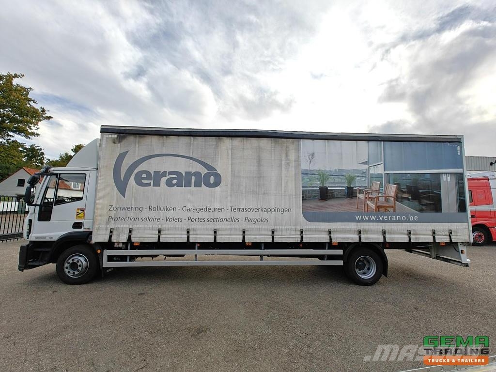 Iveco Eurocargo 120E22 Daycab Euro 5 - Manual transmissi شاحنات بغطاء جانبي