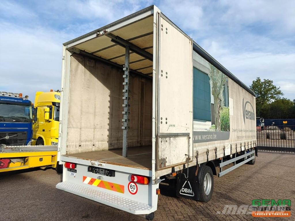 Iveco Eurocargo 120E22 Daycab Euro 5 - Manual transmissi شاحنات بغطاء جانبي