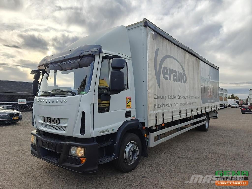 Iveco Eurocargo 120E22 Daycab Euro 5 - Manual transmissi شاحنات بغطاء جانبي