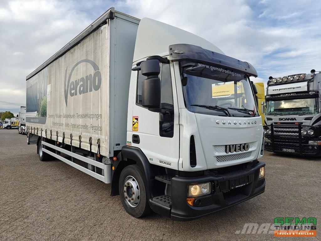Iveco Eurocargo 120E22 Daycab Euro 5 - Manual transmissi شاحنات بغطاء جانبي