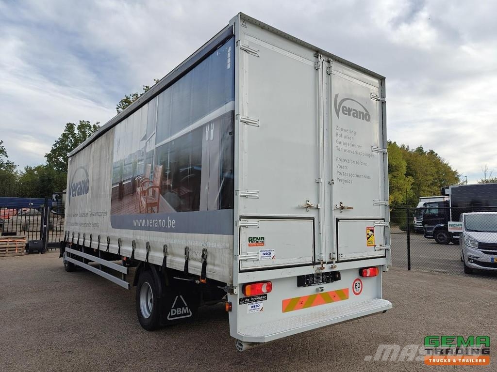 Iveco Eurocargo 120E22 Daycab Euro 5 - Manual transmissi شاحنات بغطاء جانبي