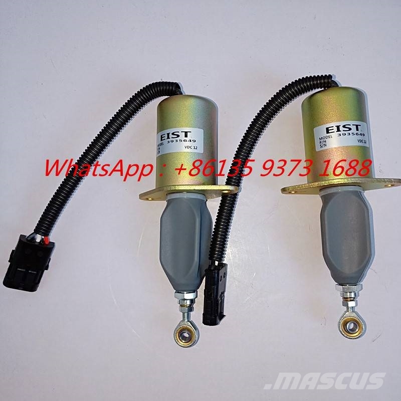 Cummins Fuel Shut off Solenoid 4089574 3931570 3935649 Motorer
