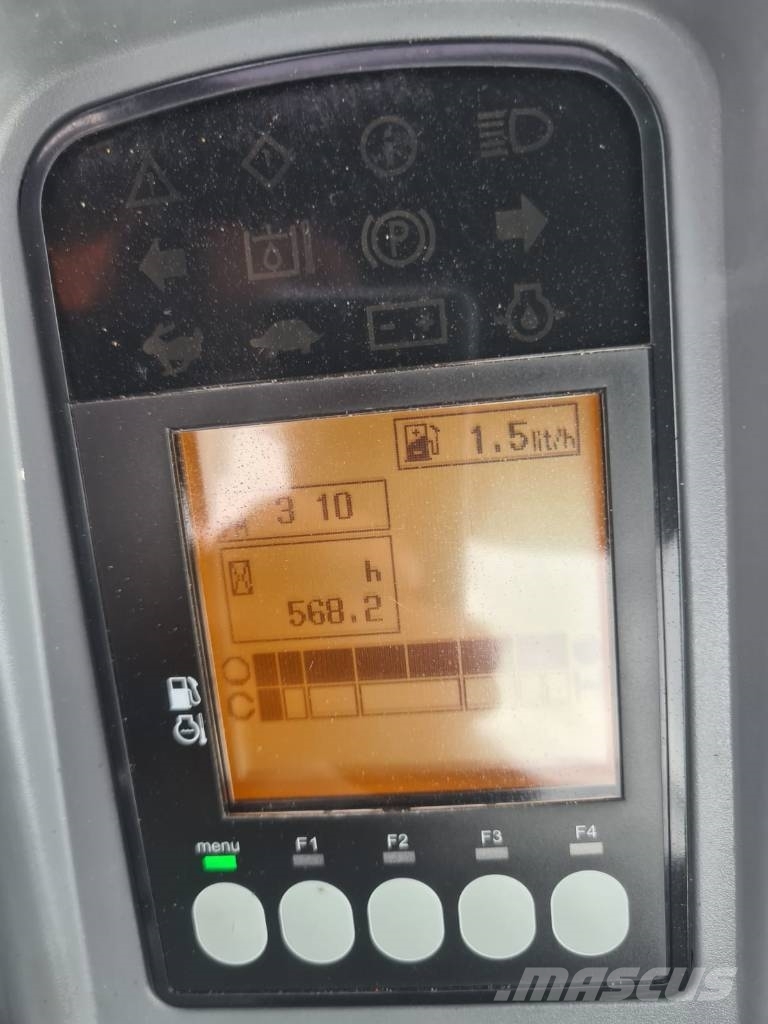 Yanmar Vio 57 Мини екскаватори < 7 т