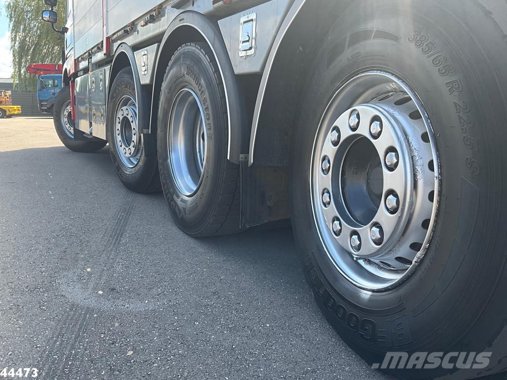 DAF FAQ CF 510 8x2 Euro 6 HMF 40 Tonmeter laadkraan + Всъдеходни кранове