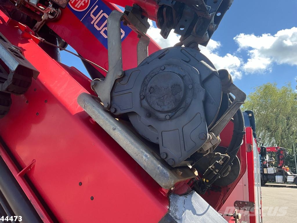 DAF FAQ CF 510 8x2 Euro 6 HMF 40 Tonmeter laadkraan + Всъдеходни кранове