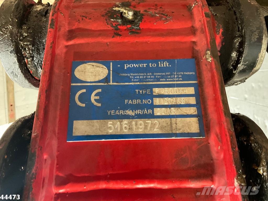 DAF FAQ CF 510 8x2 Euro 6 HMF 40 Tonmeter laadkraan + Всъдеходни кранове