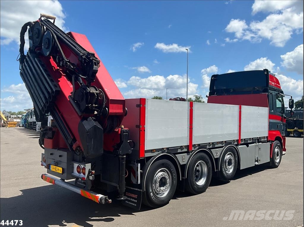 DAF FAQ CF 510 8x2 Euro 6 HMF 40 Tonmeter laadkraan + Всъдеходни кранове