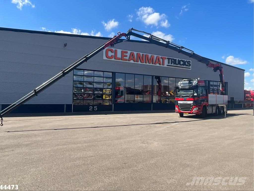 DAF FAQ CF 510 8x2 Euro 6 HMF 40 Tonmeter laadkraan + Всъдеходни кранове