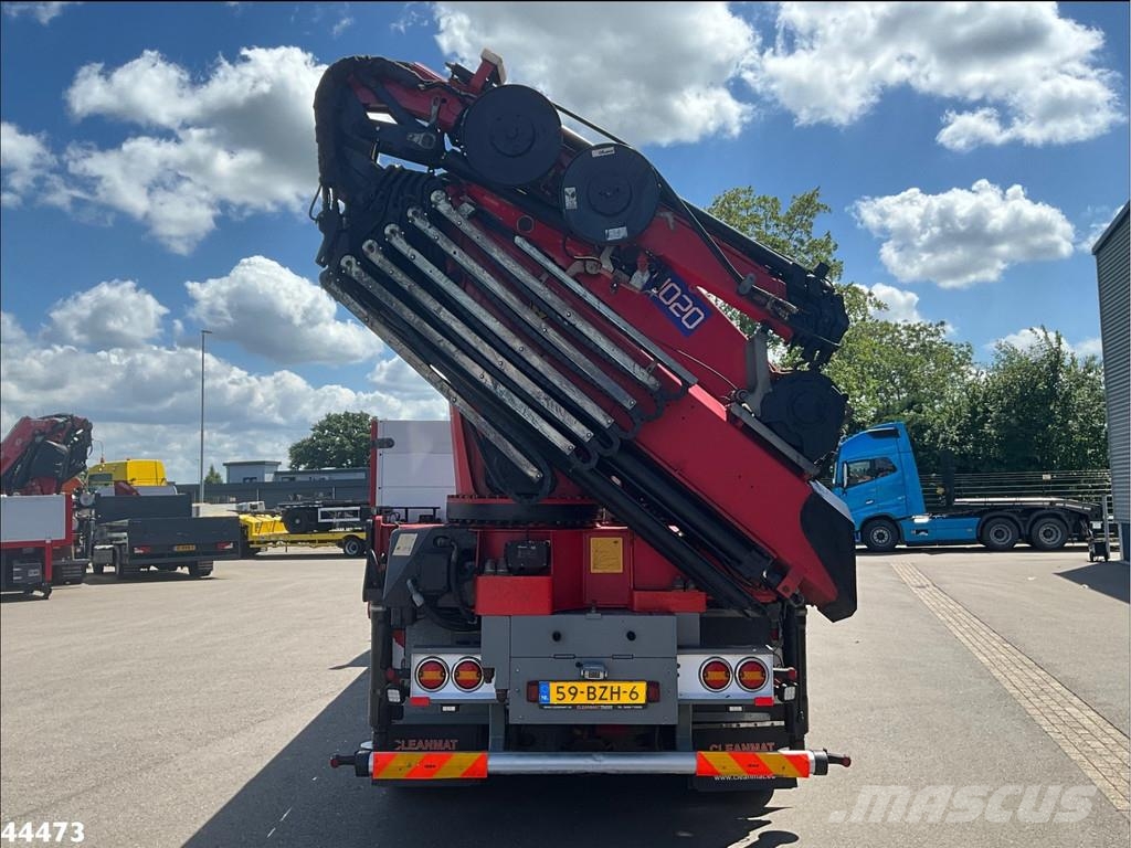 DAF FAQ CF 510 8x2 Euro 6 HMF 40 Tonmeter laadkraan + Всъдеходни кранове
