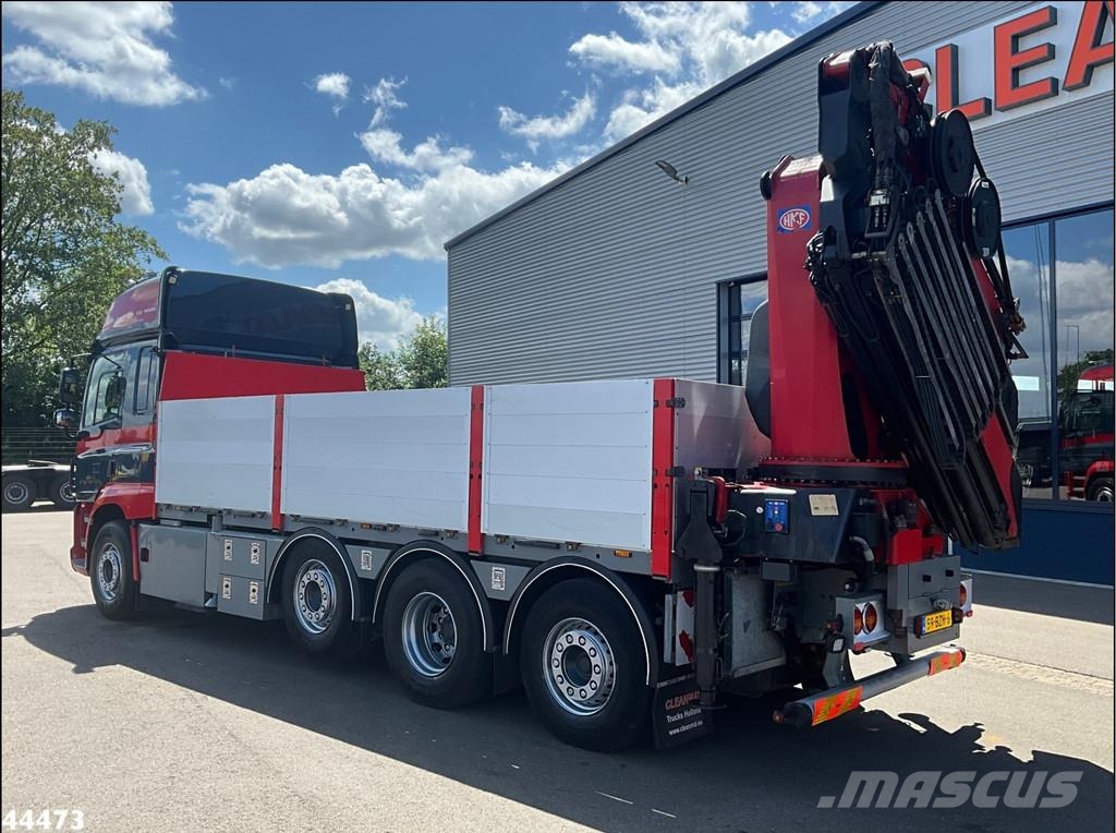 DAF FAQ CF 510 8x2 Euro 6 HMF 40 Tonmeter laadkraan + Всъдеходни кранове