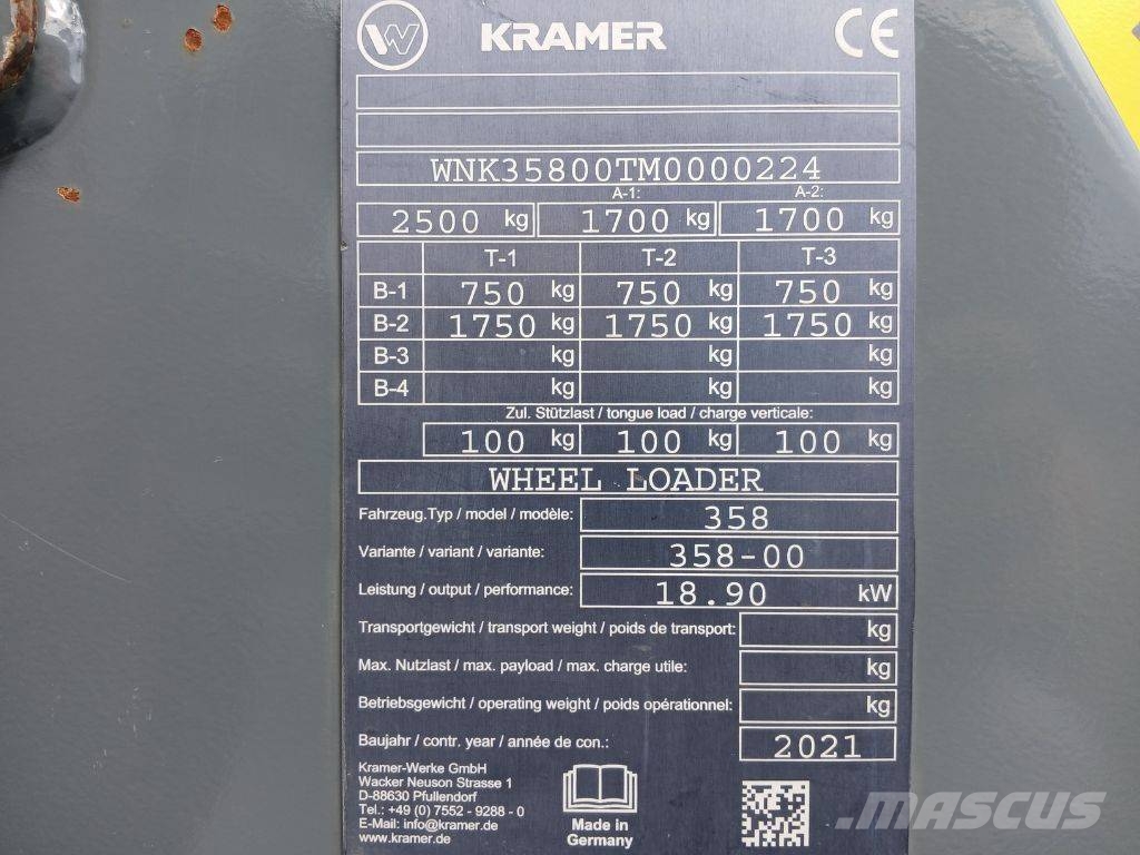 Kramer 5035, Minilastare Pienkuormaajat