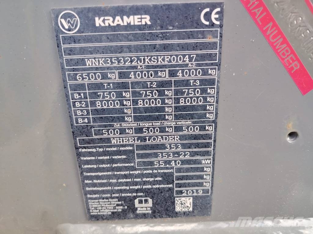Kramer 5085 Φορτωτές με λάστιχα (Τροχοφόροι)