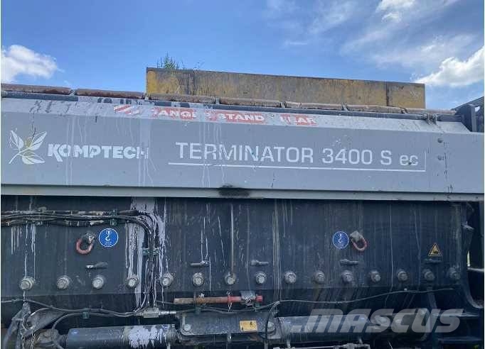Komptech Terminator 3400S mobile shredder / 7200 MTH 임업 장비 - 기타