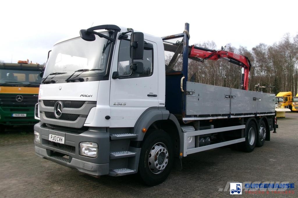 Mercedes-Benz Axor 2529 6x2 RHD + Fassi F110 crane رافعات صالحة لكل أنواع الطرق