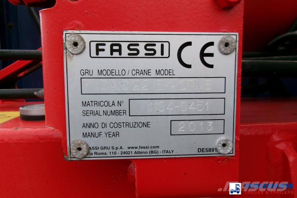 Mercedes-Benz Axor 2529 6x2 RHD + Fassi F110 crane Rabljene dizalice za težak teren