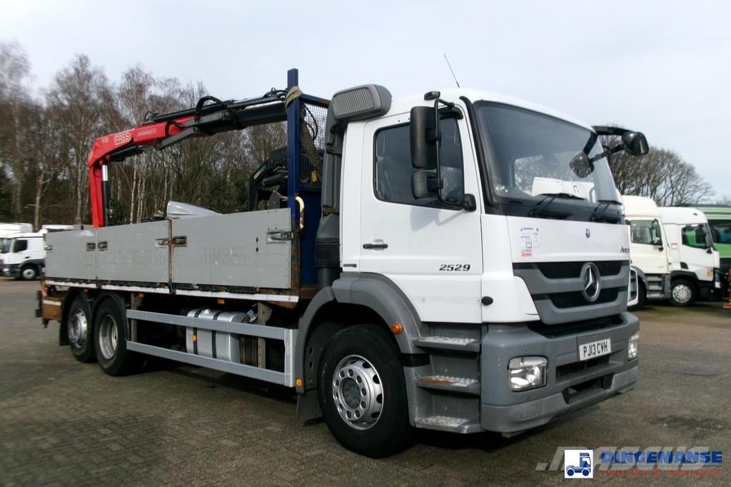 Mercedes-Benz Axor 2529 6x2 RHD + Fassi F110 crane Rabljene dizalice za težak teren