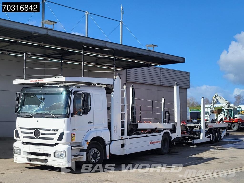Mercedes-Benz Axor 1833 4X2 Kassbohrer SSV-01 car transporter co Trasportatore per veicoli