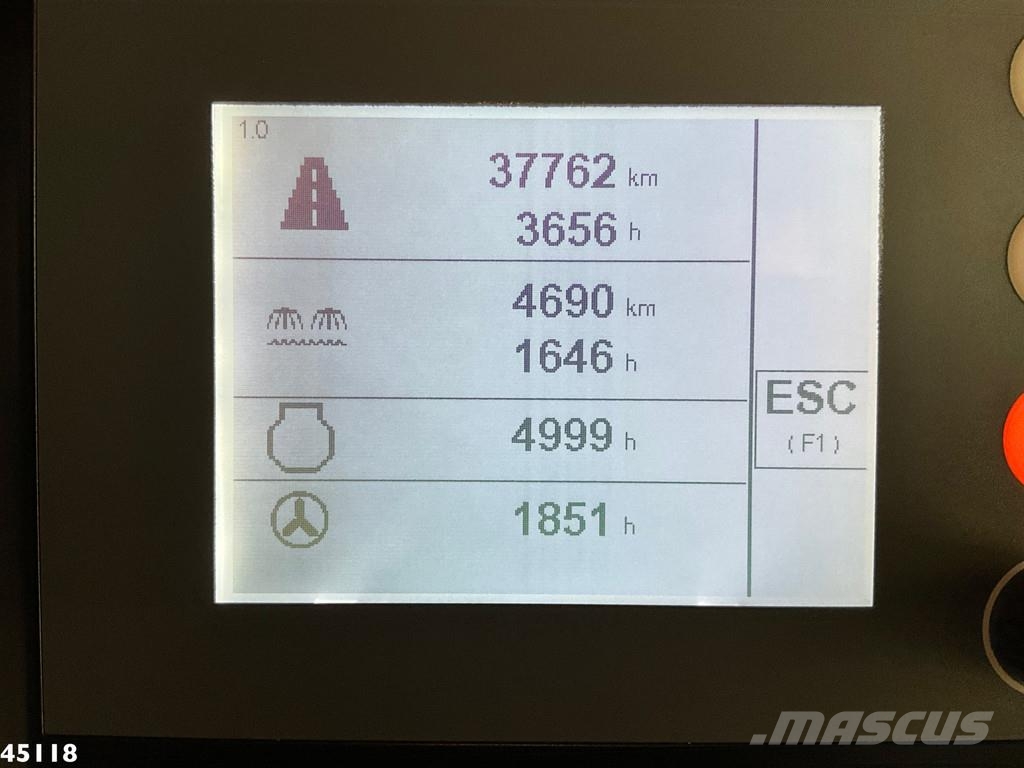 Schmidt Swingo Compact 200 Euro 6 청소 트럭