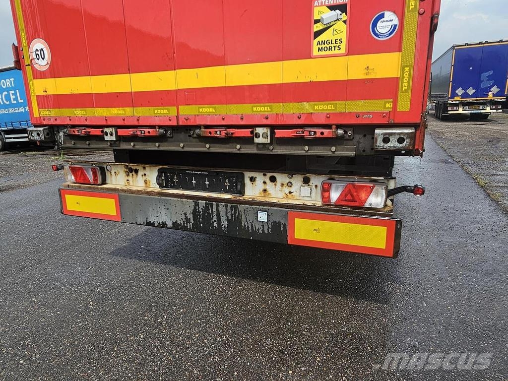 Kögel S 24-1 - COIL - SLIDING ROOF--SAF DISC. TUV BELGIU Semirremolques de caja de lona