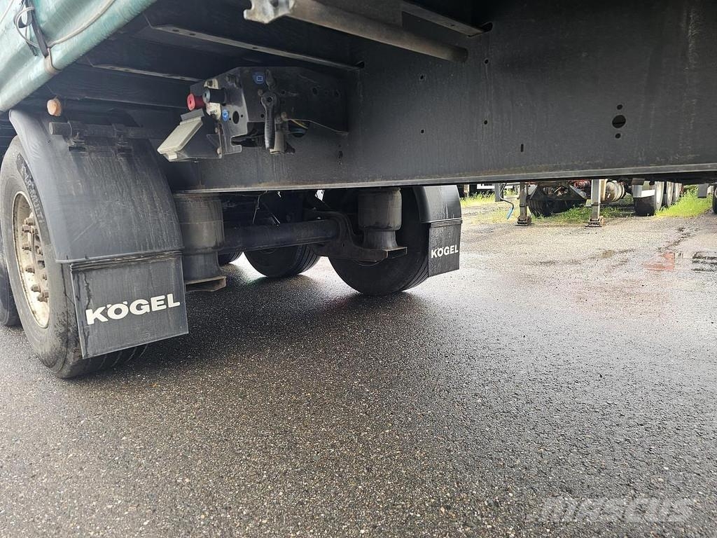 Kögel S 24-1 - COIL - SLIDING ROOF--SAF DISC. TUV BELGIU Semirremolques de caja de lona