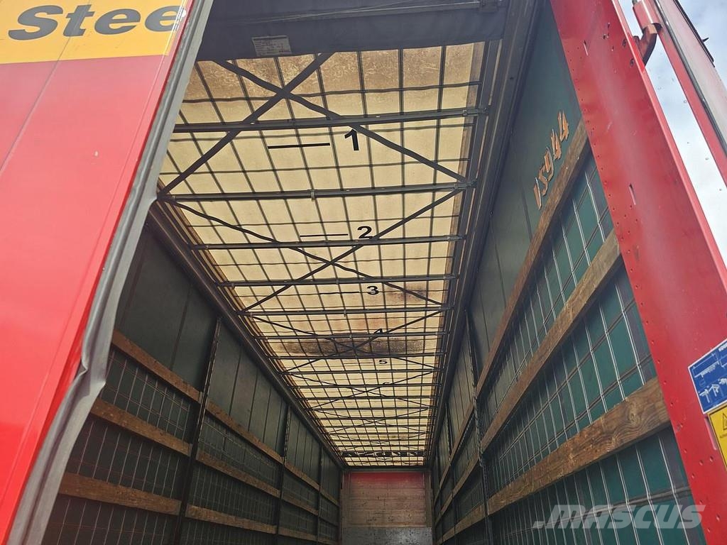 Kögel S 24-1 - COIL - SLIDING ROOF--SAF DISC. TUV BELGIU Semirremolques de caja de lona