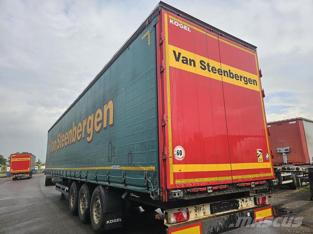Kögel S 24-1 - COIL - SLIDING ROOF--SAF DISC. TUV BELGIU Semirremolques de caja de lona