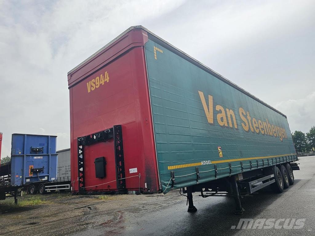 Kögel S 24-1 - COIL - SLIDING ROOF--SAF DISC. TUV BELGIU Semirremolques de caja de lona