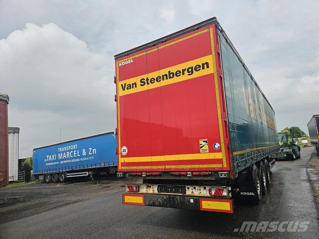 Kögel S 24-1 - COIL - SLIDING ROOF--SAF DISC. TUV BELGIU Semirremolques de caja de lona
