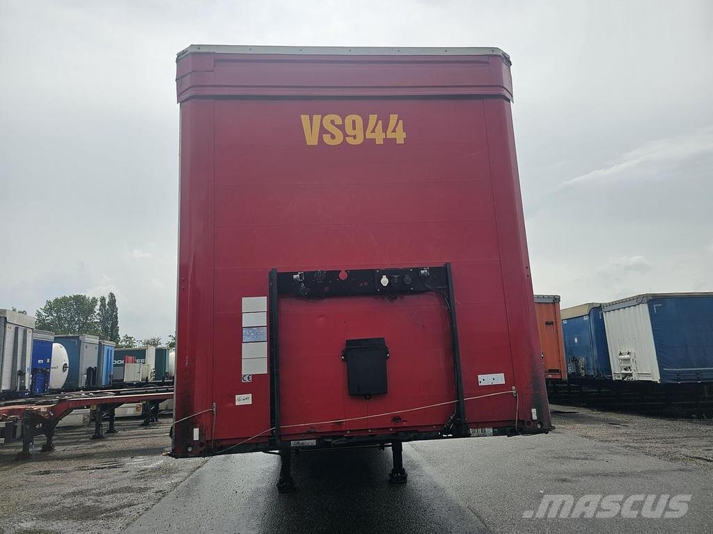Kögel S 24-1 - COIL - SLIDING ROOF--SAF DISC. TUV BELGIU Semirremolques de caja de lona