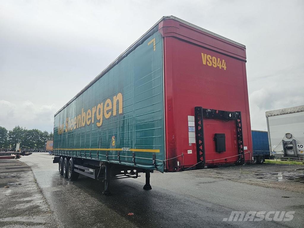 Kögel S 24-1 - COIL - SLIDING ROOF--SAF DISC. TUV BELGIU Semirremolques de caja de lona